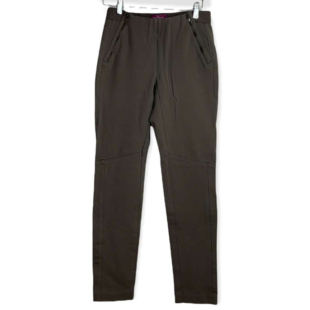 The Savile Row Co London Womens Grey Green Pull On Pants Size Small